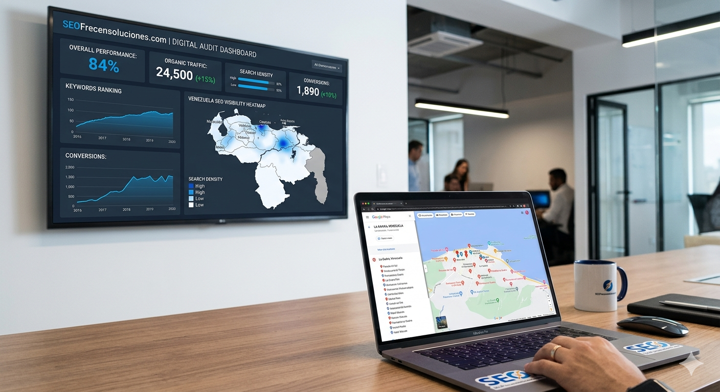 auditar tu web y optimizar google business profile en venezuela